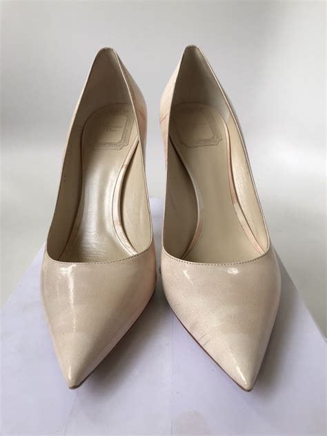 Christian Dior Cherie Leather Pumps 